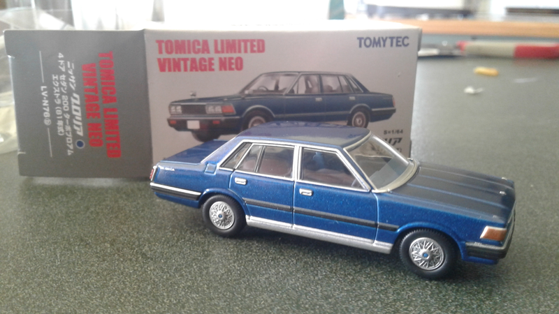 Illustration for article titled Tomica Limited Vintage 1981 Nissan Gloria Brougham.